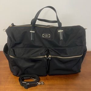 Kate Spade nylon duffel bag